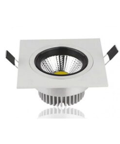 Đèn LED COB downlight điều chỉnh góc chiếu, vuông